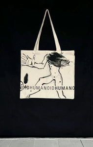 Humanoid X Petra Lunenburg - A unique hand painted bag - No. 02