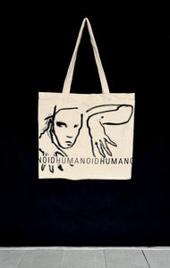 Humanoid X Petra Lunenburg - A unique hand painted bag -  No. 03