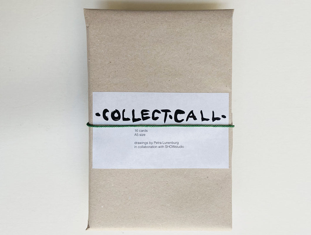 COLLECT CALL - 16 prints of fashion drawings in collaboration with SHOWstudio - Petra Lunenburg Illustration